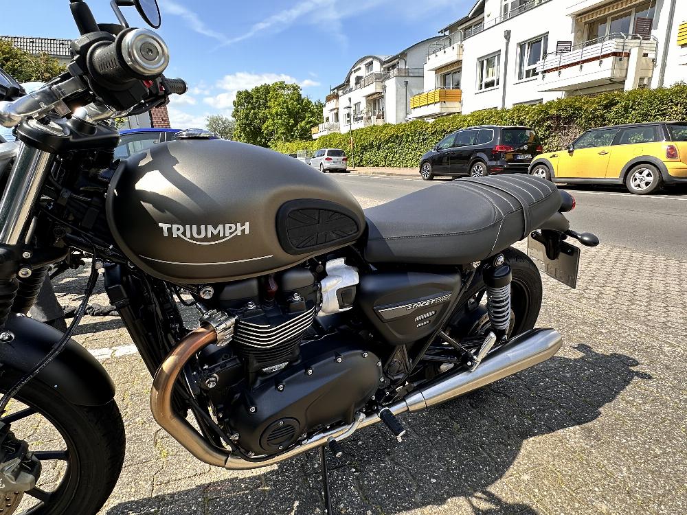 Motorrad verkaufen Triumph Street Twin Ankauf